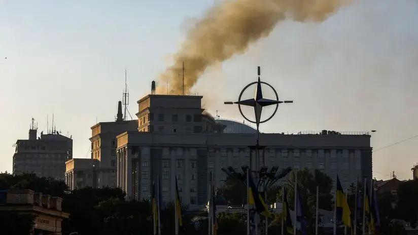 Rusia atacó una central térmica situada junto a Kiev en su último bombardeo