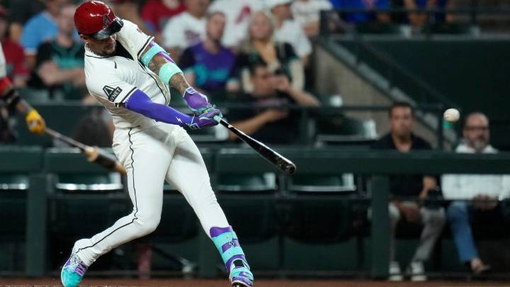 Marte hits 3-run homer in 7th and Diamondbacks stop Rangers' 6