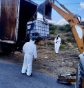 Van contra crímenes ambientales; retiran más de tres toneladas de baterías abandonadas en Ramos Arizpe