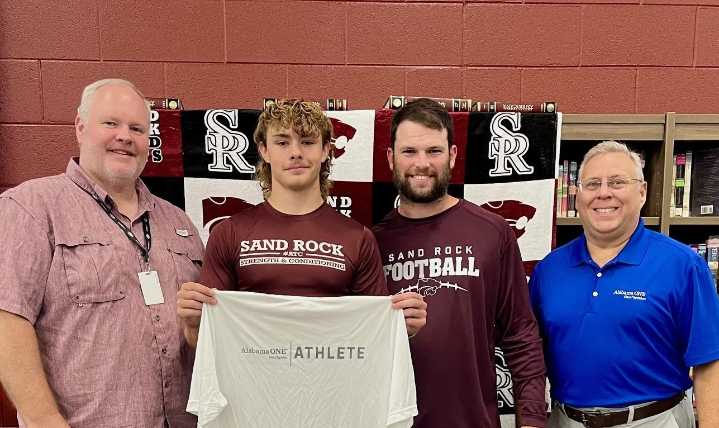 Sand Rock’s Alec Ashley Selected as the Alabama ONE Athlete of the Week
