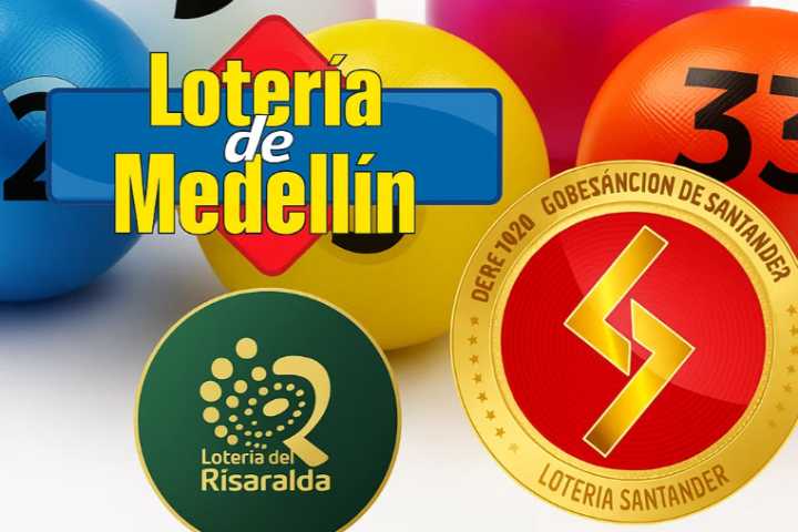 Resultados Lotería de Medellín, Risaralda y Santander HOY 12 de septiembre de 2025