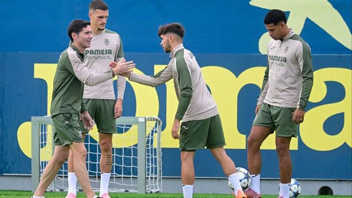 Marcelino, antes del Villarreal - Juve: "Solo se puede crecer jugando este tipo de partidos"