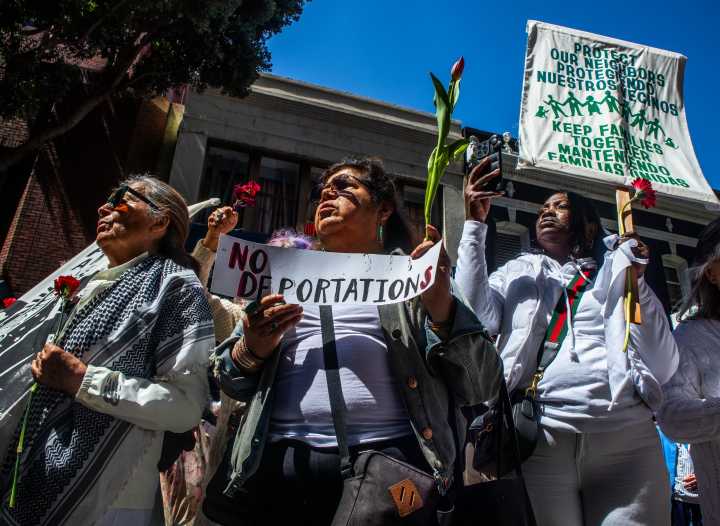 ICE arrests three at immigration court, one man tried self