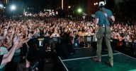 Country music fan pulled up stage by star and can't believe what happens next