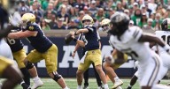 Price's four touchdowns power No. 24 Notre Dame to 56