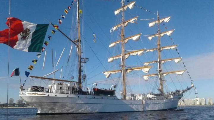 Buque Cuauhtémoc volverá al mar tras pruebas exitosas en Nueva York