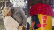 Stefon Diggs Surprises Cardi B With Truck Full of Roses for Album Release