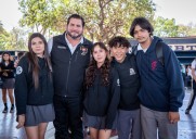 Ismael Burgueño regresa a su prepa CBTis 116 para motivar a los estudiantes