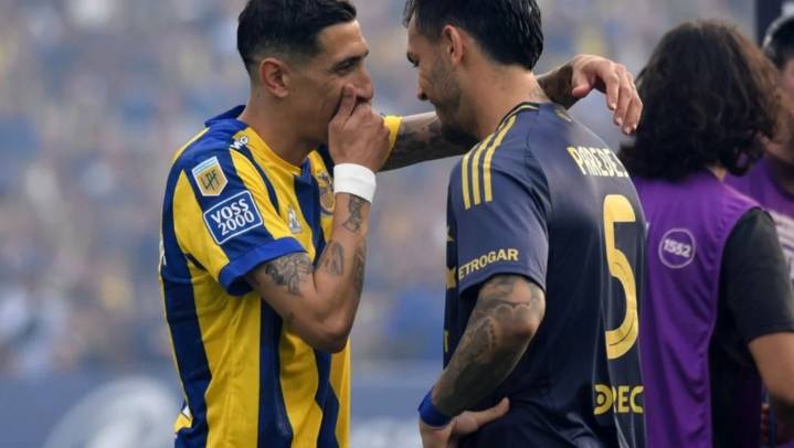 Central y Boca empataron 1-1 en Rosario con un gol olímpico de Di María