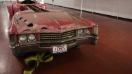 Elvis’ ‘guitar car’ — a pink Cadillac