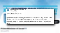 Netanyahu acusa a Sánchez de "amenazas genocidas" contra Israel y el Gobierno tilda sus palabras de "calumniosas"