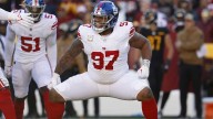 Only Justin Herbert kept 342-pound Dexter Lawrence from a Giants pick