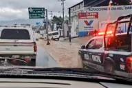 Video: Escurrimientos arrastran a joven en Tulancingo