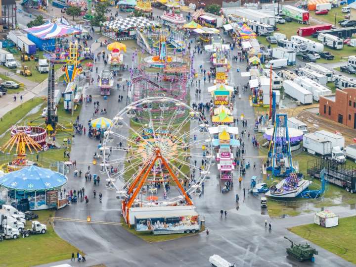 Kansas State Fair attendance down due to rain, muddy lots