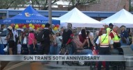 Tucsonans gather to celebrate Sun Tran's 50th Anniversary