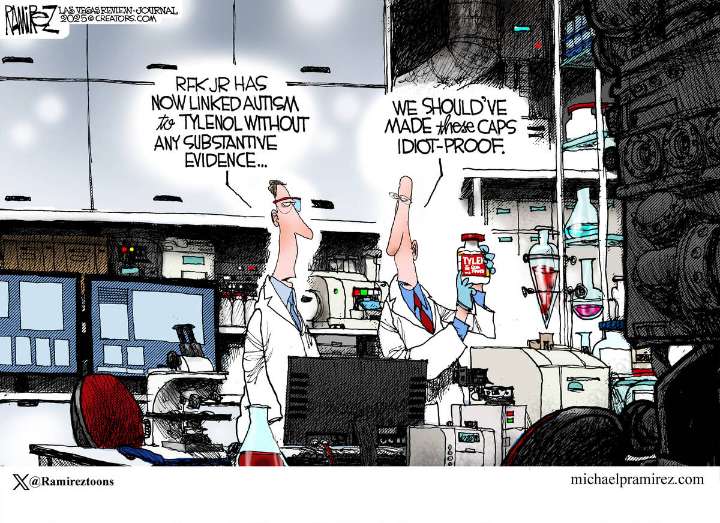 CARTOON: Shoddy science? | Michael Ramirez