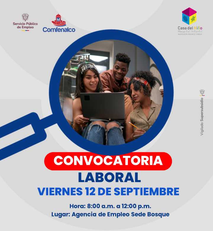 Comfenalco y Casa del Niño realizan Gran Feria de Empleo este viernes
