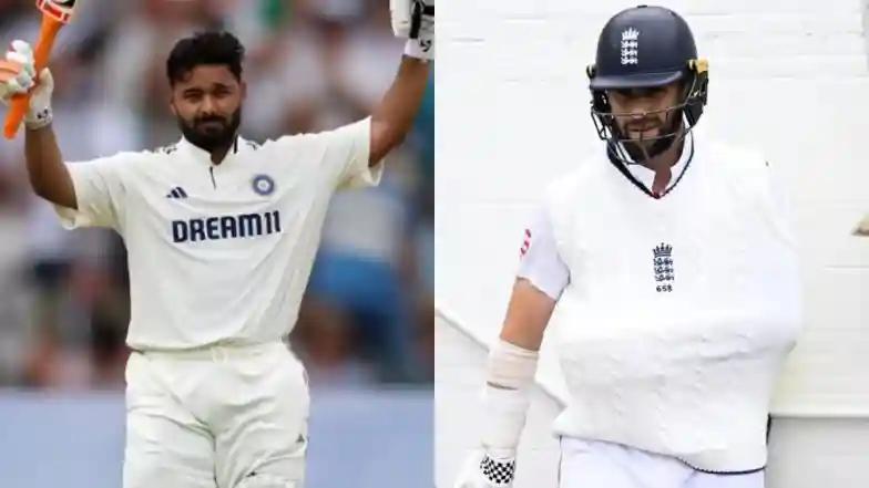 Cricket Chris Woakes Retires: Rishabh Pant Congratulates England Star on His Retirement From International Cricket, Jokes ‘You Definitely Left a Mark on Me…’ (See Post)