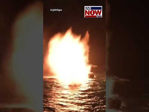 US strikes down cocaine drug boat