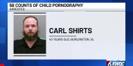 Man faces 56 counts of child pornography in Burlington
