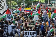 Unas 2.000 personas marchan en Nueva York contra Benjamín Netanyahu y la guerra de Gaza
