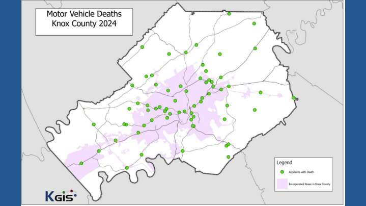 Knox County sees drop in traffic deaths, officials say