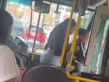 Video shows Boston commuter shoving woman off bus