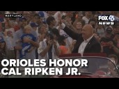 Orioles honor Cal Ripken Jr.'s 30th anniversary of record 2,131 consecutive games