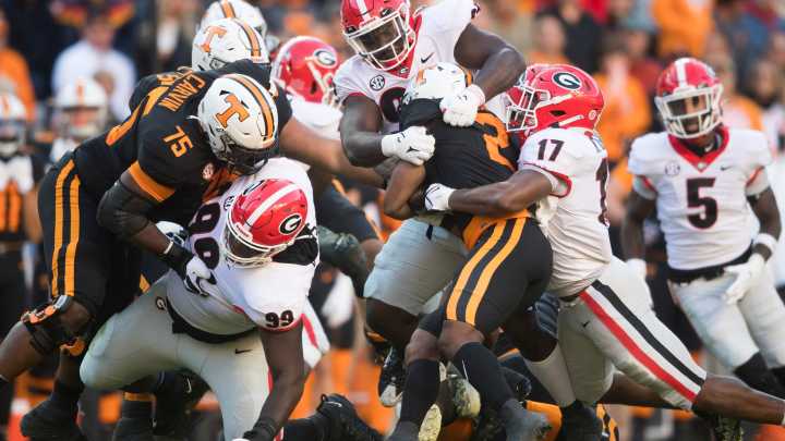Kirby Smart, Georgia football have kept Bulldogs' hold on Tennessee going