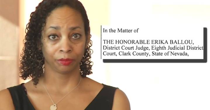 District court judge suspended by the Nevada Commission on Judicial Discipline