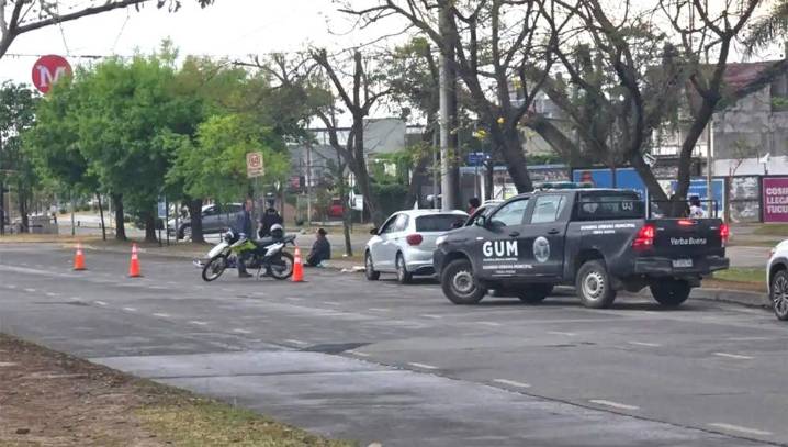 Un hombre murió en un accidente en la avenida Perón al 1800