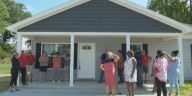 Habitat for Humanity dedicates first of 10 new homes in new neighborhood