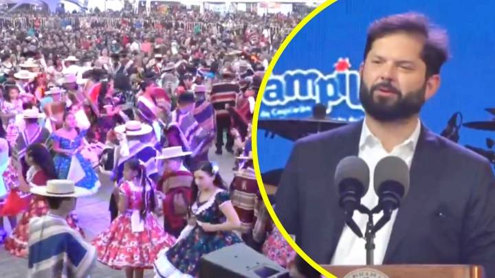 Boric inaugura la Fiesta de la Pampilla en Coquimbo: "Chile está orgulloso de la fiesta popular más grande de nuestro país"