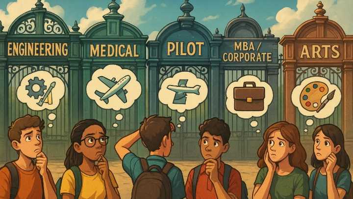 90% Indian students choose careers blindly, sparking a crisis