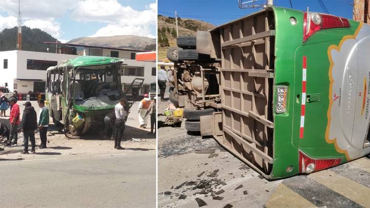 Accidente en la vía Cusco – Abancay dejó dos fallecidos y varios heridos