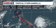 Tropical Storm Gabrielle has formed in the Atlantic