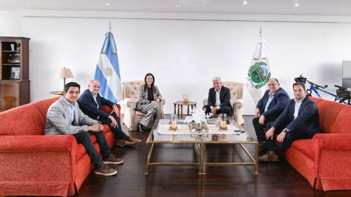 Poggi recibió a la ministra de Capital Humano de la Nación, Sandra Pettovello