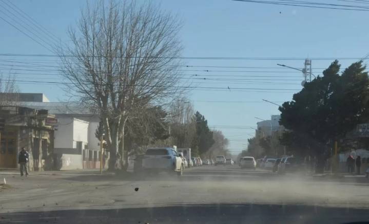 Río Gallegos permanece bajo alerta amarilla por fuertes vientos
