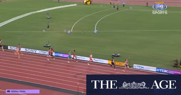 Aussie finishes just short of medals in phenomenal 5000m run