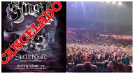 Ghost cancela su concierto en CDMX a minutos de iniciar por problemas de salud de Tobias Forge