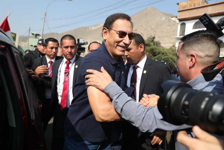 Liberaron al expresidente peruano Vizcarra tras anularse la prisión preventiva