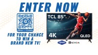 Sign up for a chance to win a brand new TV!
