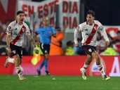 River pasó de la decepción a la ilusión: Palmeiras pudo liquidar, pero un descuento en el final dejó abierta la revancha en la Copa Libertadores