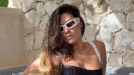 Ivana Nadal se sumó a la tendencia: posó al borde de la pileta con una microbikini mocha mousse