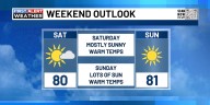 FIRST ALERT | Nice weekend weather coming
