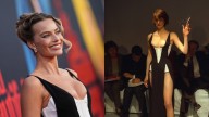 Margot Robbie Wows in Mugler at 'Big Bold Beautiful Journey' Premiere
