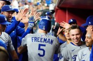 Deadspin | Dodgers clinch NL West crown with shutout of Diamondbacks