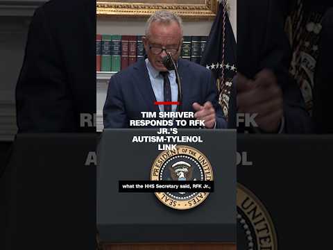 Tim Shriver responds to RFK Jr.'s Tylenol