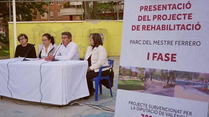 La reforma del Parque Mestre Ferrero avanza con la propuesta de adjudicación de las obras de la primera fase