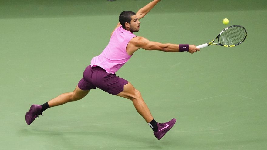 Final del US Open: Jannik Sinner - Carlos Alcaraz, en imágenes